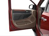  Inside of driver's side open door, window open photo